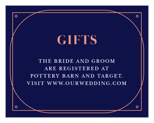 Royal & Rose Registry Cards