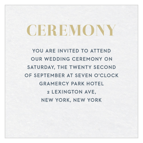 Lipstick & Louvre Ceremony Cards