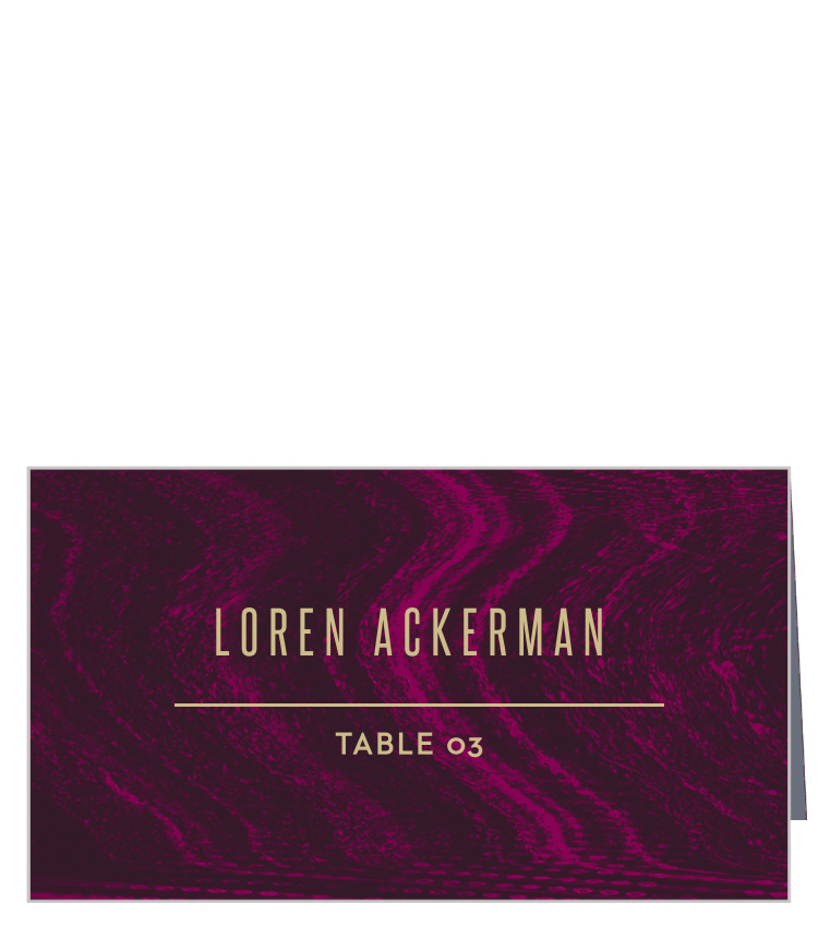 Lipstick & Louvre Place Cards
