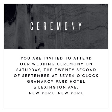 Museum Muse Ceremony Cards