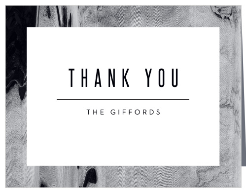 Museum Muse Wedding Thank You Cards