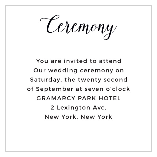 Beach Geek Ceremony Cards