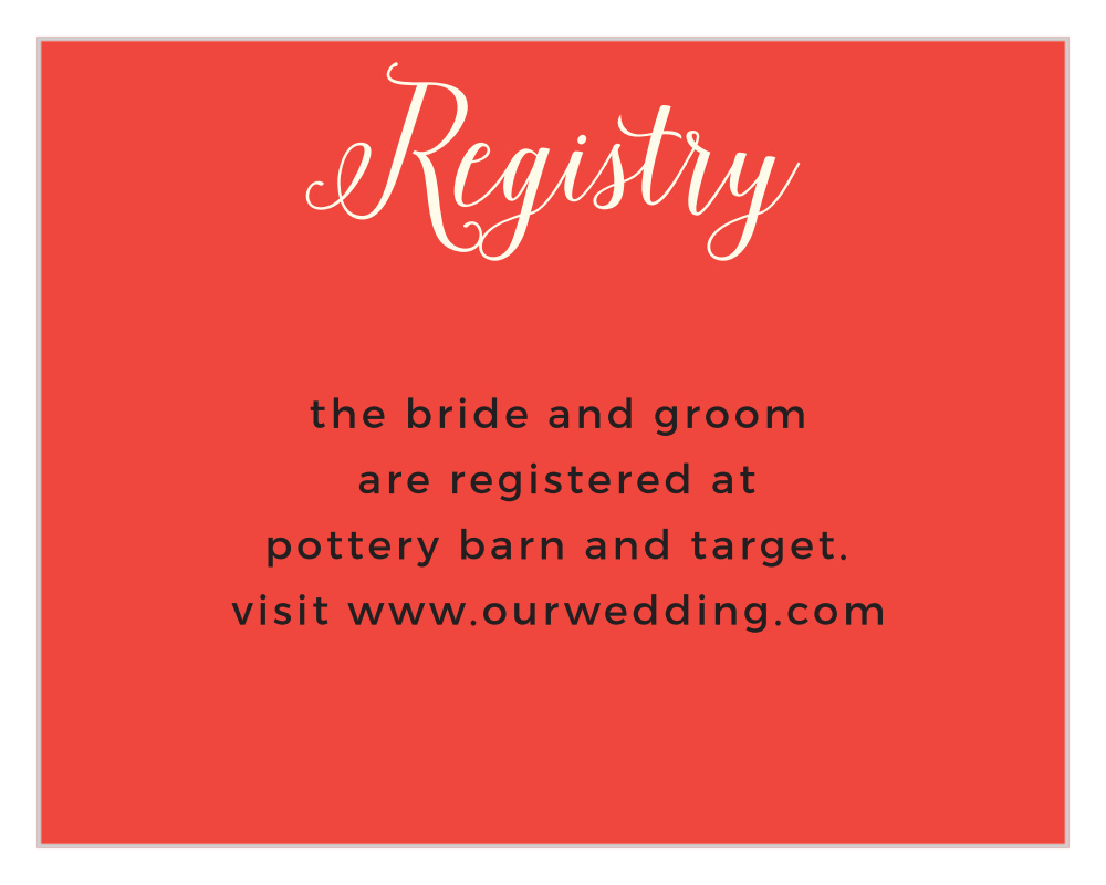 Beach Geek Registry Cards