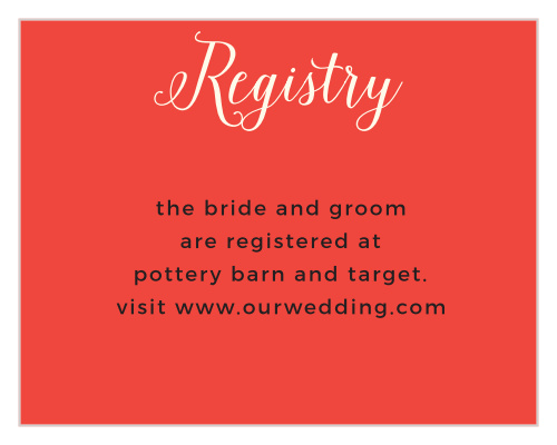 Beach Geek Registry Cards