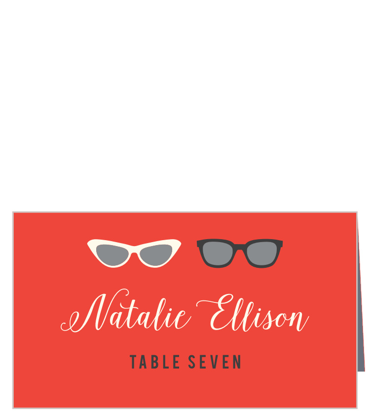 Beach Geek Place Cards