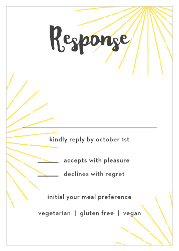 Big Ampersand Response Cards