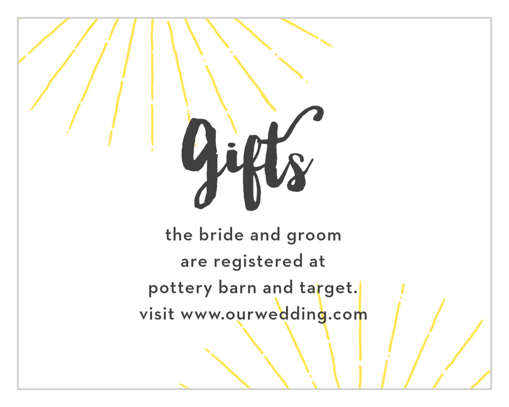 Big Ampersand Registry Cards