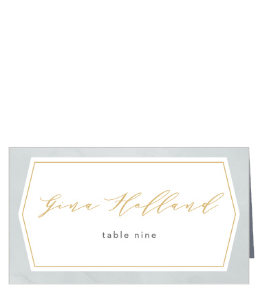 Our Blushing Love Place Cards utilize the same gorgeous design and color scheme as several other cards in the Blushing Love wedding suite.