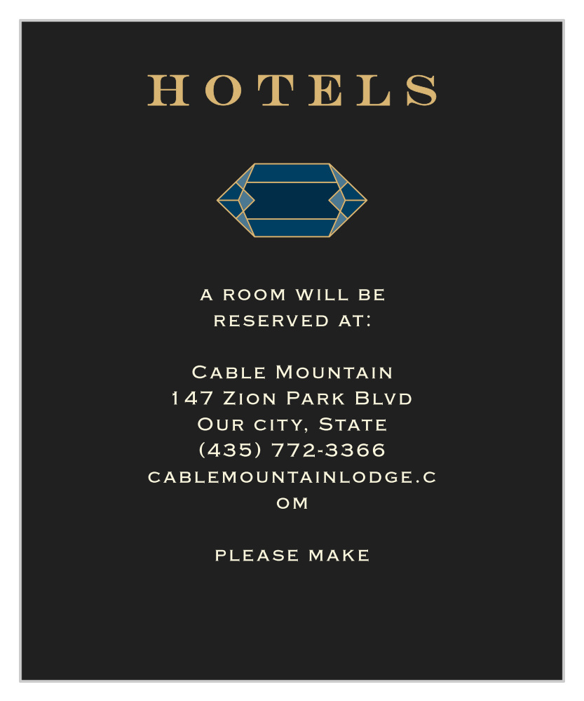 Gem Prism Accommodation Cards