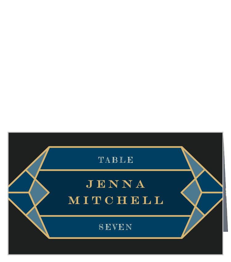 Gem Prism Place Cards