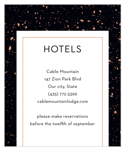 Painted Book Accommodation Cards