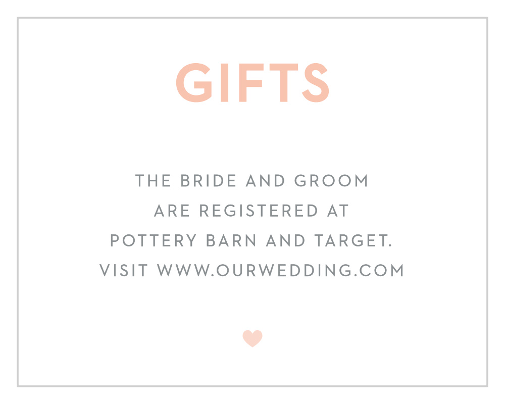 Wooden Love Registry Cards