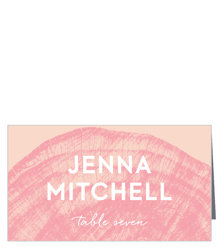 Wooden Love Place Cards