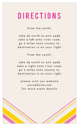 Diamond Reflections Direction Cards