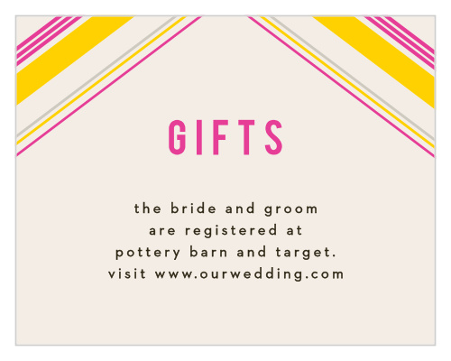 Diamond Reflections Registry Cards