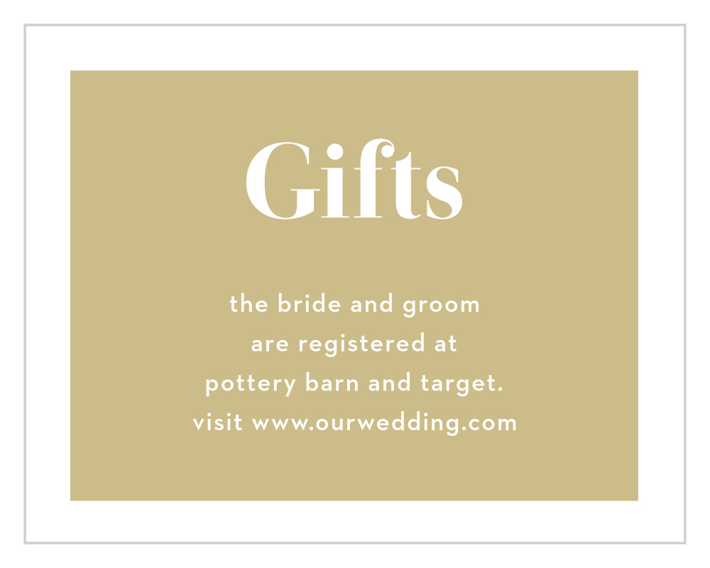 Confetti Overlap Registry Cards