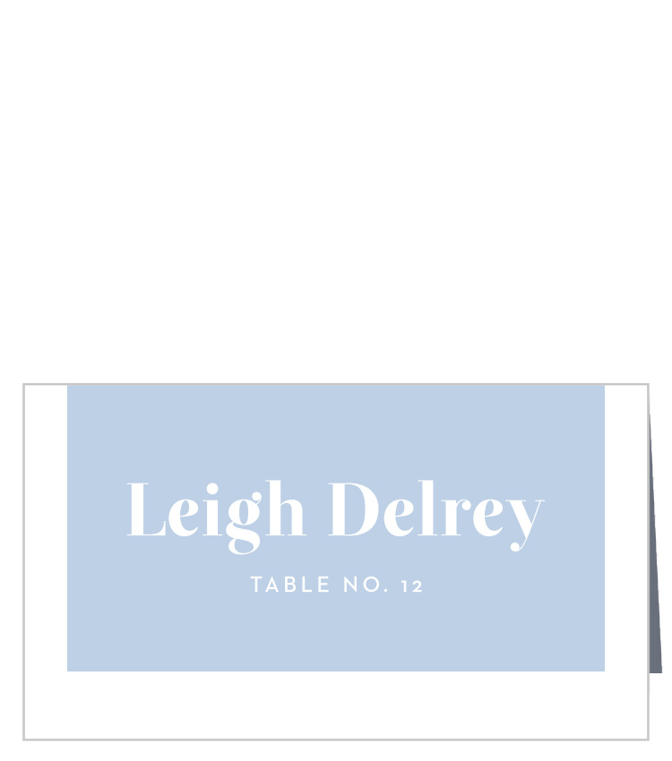 Confetti Overlap Place Cards