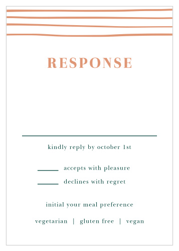 Doodle Border Response Cards