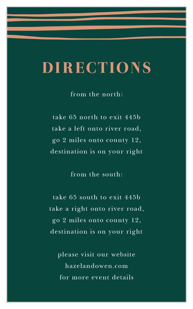 Doodle Border Direction Cards