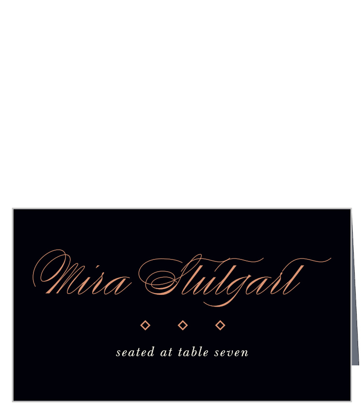 Diamond Debauchery Place Cards