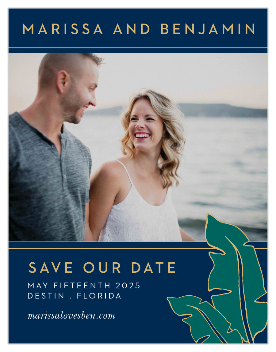 Green Breeze Save the Date Magnets