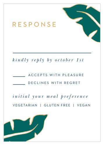 Green Breeze Response Cards