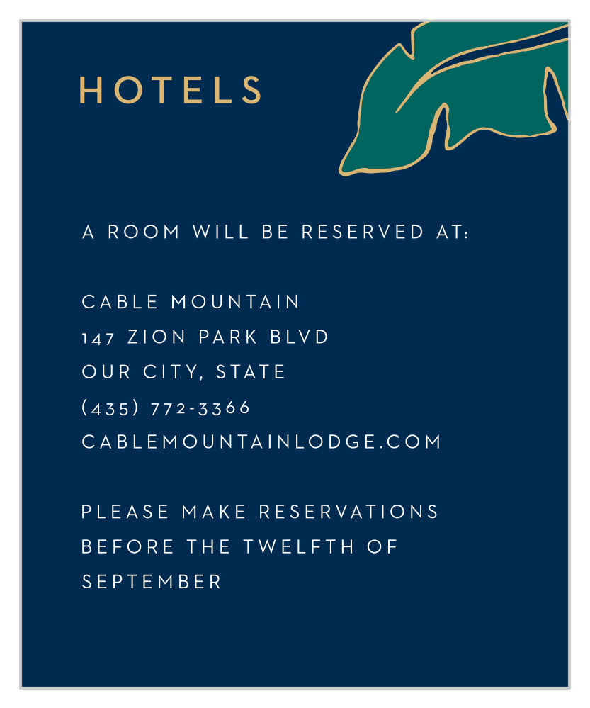 Green Breeze Accommodation Cards