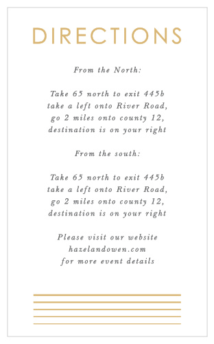 Rippled Quintet Direction Cards
