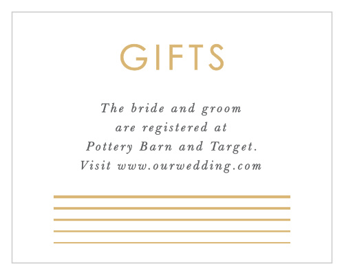 Rippled Quintet Registry Cards