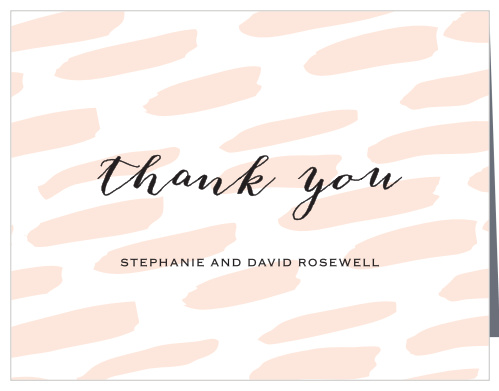 Giddy Graffiti Wedding Thank You Cards