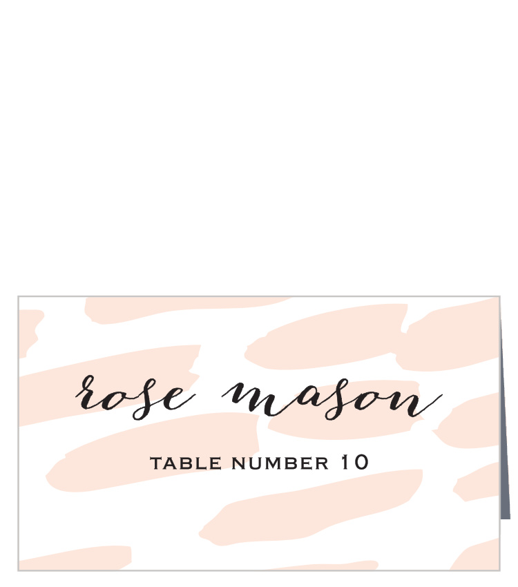 Giddy Graffiti Place Cards