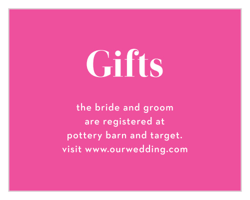 It's On Registry Cards