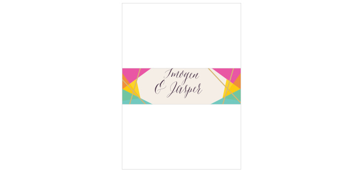 Brilliant Gem Wedding Belly Bands