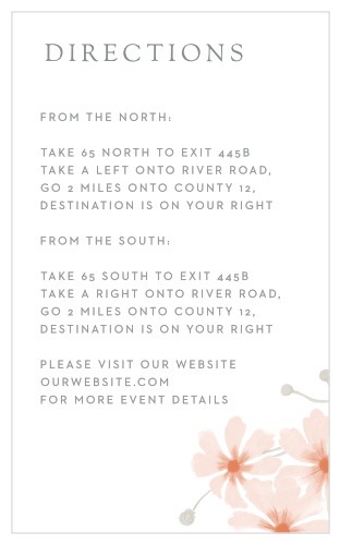 Delicate Blooms Direction Cards
