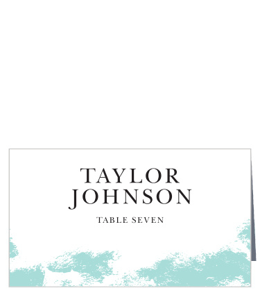Something Blue Place Cards