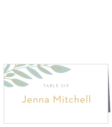 Graceful Garden Place Cards