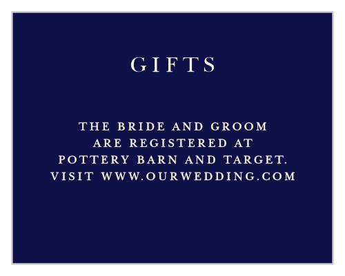 Pebble Walkway Registry Cards