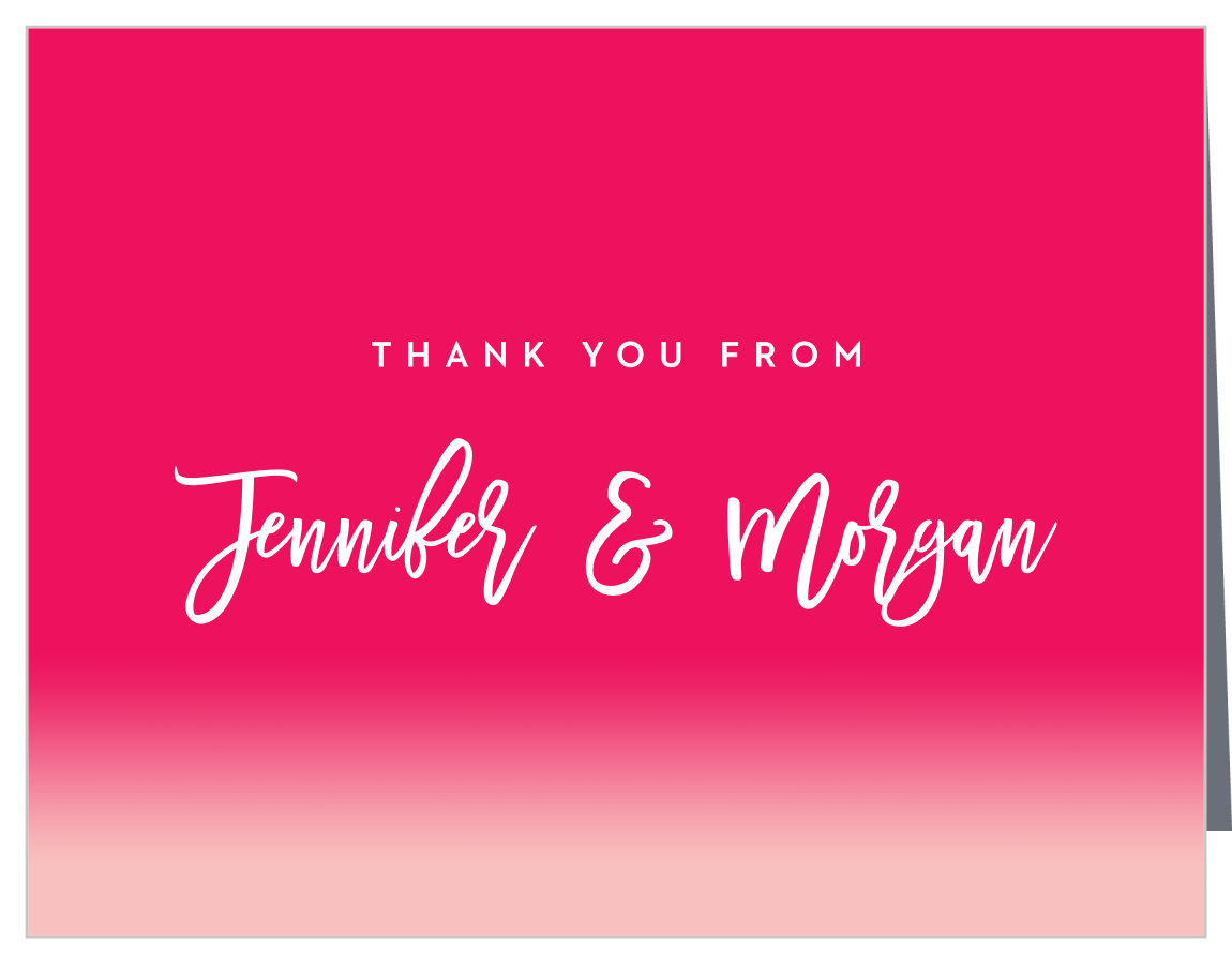 Bright Stars Wedding Thank You Cards