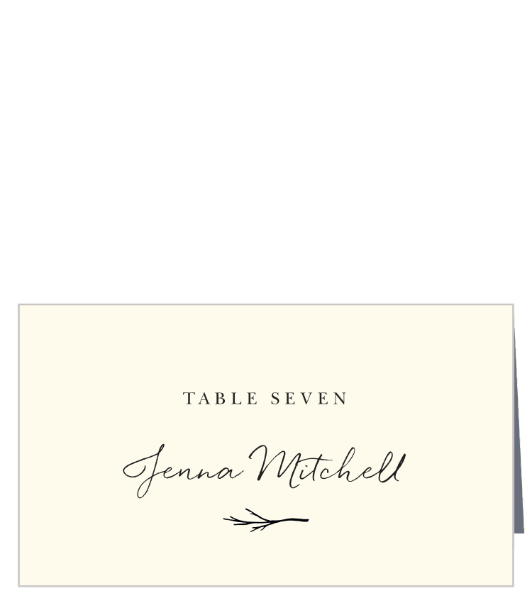 Weathered Twig Place Cards