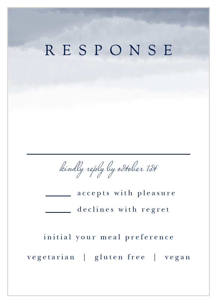 Majestic Views Response Cards
