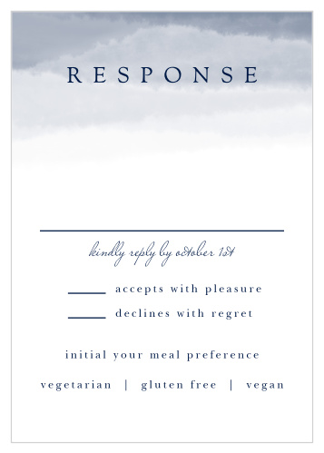 Majestic Views Response Cards