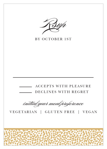 Pebble Beach Response Cards