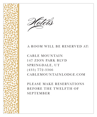 Pebble Beach Accommodation Cards