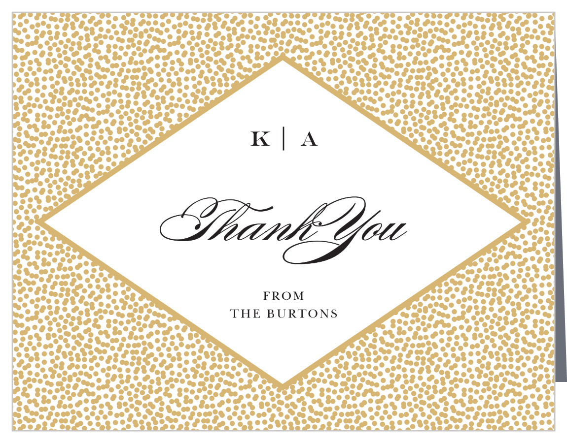 Pebble Beach Wedding Thank You Cards