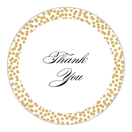 Pebble Beach Wedding Stickers