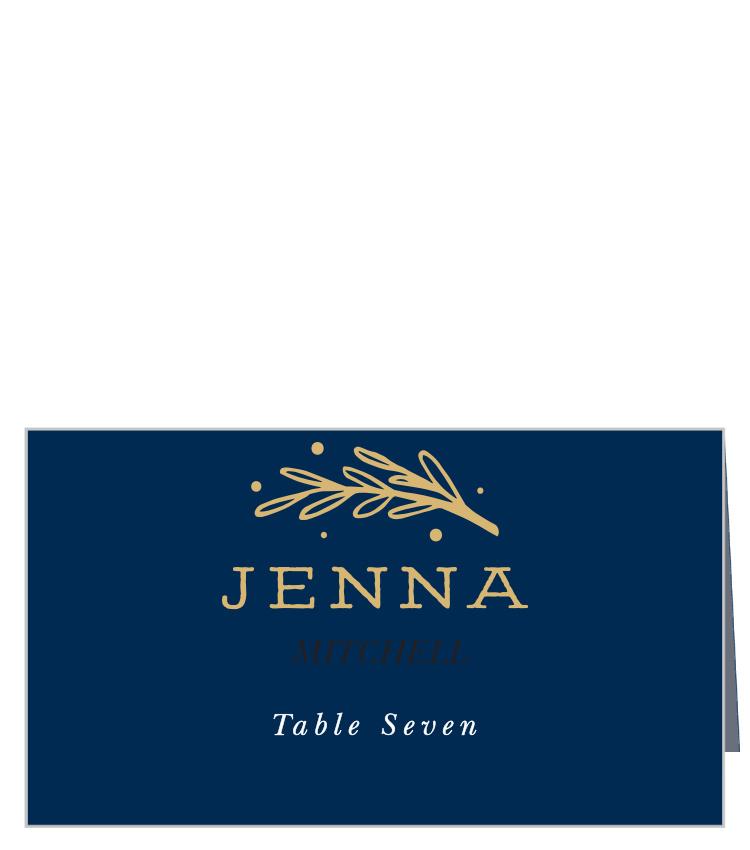 Simply Botanical Place Cards
