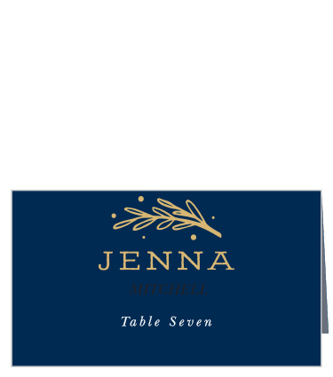 Simply Botanical Place Cards