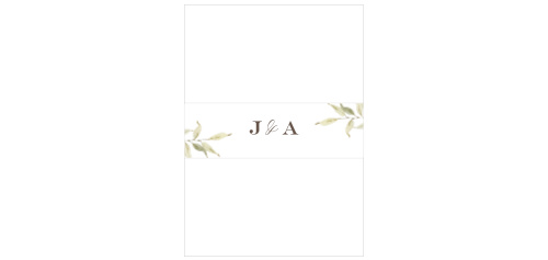 Vintage Classic Wedding Belly Bands