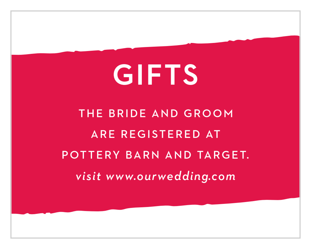 Torn Paper Registry Cards
