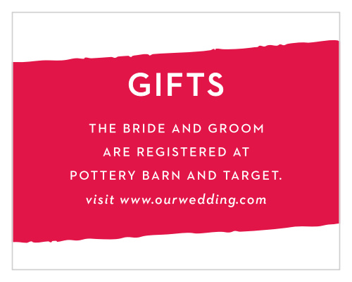 Torn Paper Registry Cards